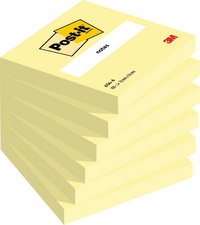 Haftnotizen 654, 6 Blöcke