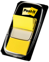 Haftmarker Index, gelb