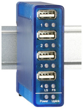 Symbolbild: USB 2.0 Hub (Lieferung ohne Schiene)