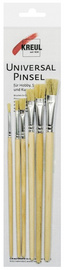Borstenpinsel-Set, 6-teilig