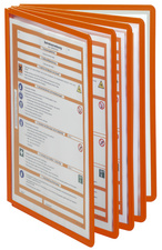 Farbe orange: für Betriebsanweisungen gem. GefStoffV.