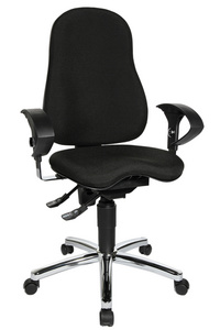 Bürodrehstuhl "Sitness 10", schwarz