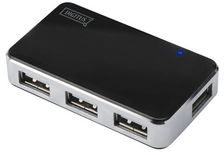 USB 2.0 Mini Hub, 4 Port