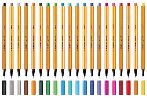  Symbolbild: Fineliner point 88®, Farbauswahl