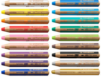 Crayon multi-talents woody 3 en 1