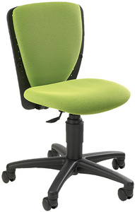 Fauteuil pivotant pour enfant "HIGH S'COOL", vert pomme