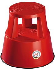 Tabouret marchepied STEP, rouge