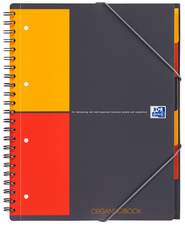  Collegeblock "ORGANISERBOOK", DIN A4+, kariert