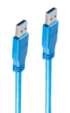 USB 3.0 Anschlusskabel, USB-A Stecker - USB-A Stecker