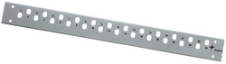 Zubehör: 1 HE Patch Panel Frontplatte