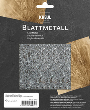 Blattmetall-Flocken, silber