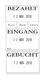 Symbolbild: Abdruckbeispiele