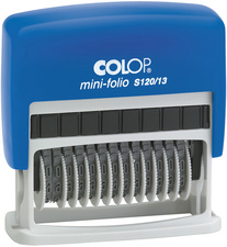 Tampon numéroteur Mini Dater S120/13
