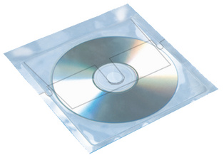 Pochettes autocollantes de CD / DVD, utilisation