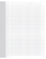 Visuel de référence : ligné (quadrillé)