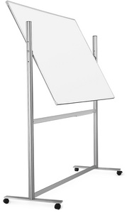 ferroscript Weißwandtafel mobil, Seitenansicht