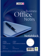 Bloc notes à spirale "WORK", ligne
