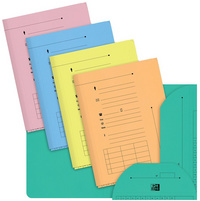Aktenmappe PASTEL, farbig sortiert