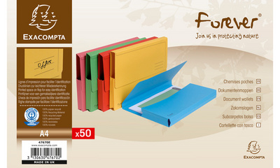 Visuel de référence: Pochette documents FOREVER, emballage