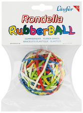 Gummibänder RONDELLA Rubberball, in Verpackung