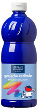 Gouache liquide 1.000 ml, bleu outremer