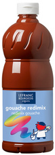 Gouache liquide 1.000 ml, sienne brûlée