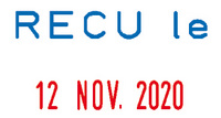Exemple de mention "RECU le"