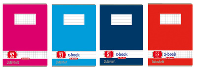 Symbolbild: Oktavheft x.book, 60 Blatt - Farbbeispiele