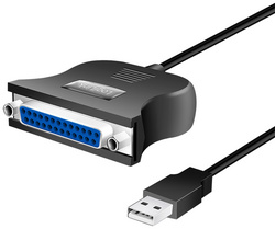 USB 1.1 Druckerkabel, 25 Pol Sub-D