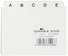 Répertoire A - Z, blanc