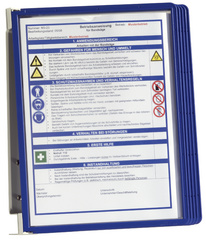 Système de présentation VARIO(R) wall 5, bleu foncé