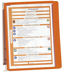Système de présentation VARIO(R) wall 5, orange