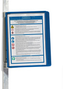 Système de présentation VARIO MAGNET WALL 5, bleu foncé