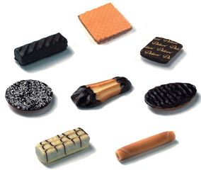 Treasure by Delacre, biscuit unitaire