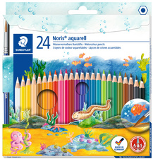 Aquarellstift Noris aquarell, 24er Kartonetui