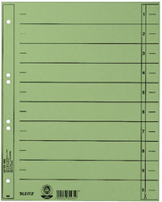 Visuel de référence: Intercalaires, vert
