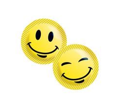 Sachets de sucre Sugar Balls "Happy", portion individuelle