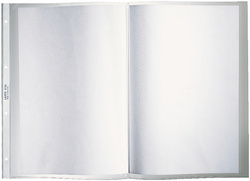 Pochette perforée, format A3 paysage - replié en format A4