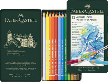   Künstler-Aquarellstifte ALBRECHT DÜRER, 12er Etui