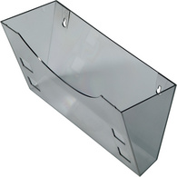 Zubehör: Wandhalter "the grid", grau-transparent