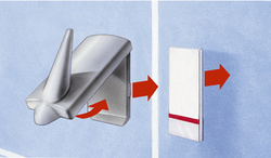 Geeignet für Powerstrips Haken-Sortiment