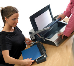 Plastkbindegerät Galaxy 500, Anwendung