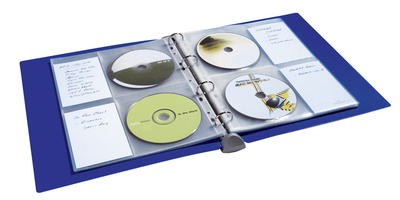 Pochette CD/DVD COVER light M, exemple d'utilisation