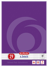 Schulblock x.book, rautiert