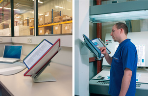 VARIO Display System pro 10 Hochformat, Anwendungsbeispiel