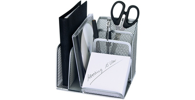 Utensilienständer Office, silber (Lieferung ohne Inhalt)