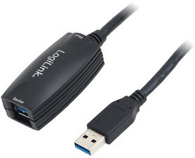 USB 3.0 Verlängerungskabel, kaskadierbar, USB-A Stecker - USB-A Kupplung