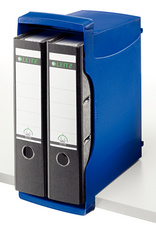Mini-Aktei Hängeregistratur-Box Plus, Anwendung auf dem Schreibtisch, Lieferung ohne Ordner