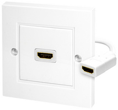 Anschlussdose HDMI, 1 x HDMI-Kupplung