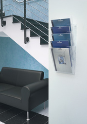 Prospekthalter-System COMBIBOXX A4 set XL, Anwendungsbeispiel